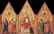 GIOTTO di Bondone The Stefaneschi Triptych oil